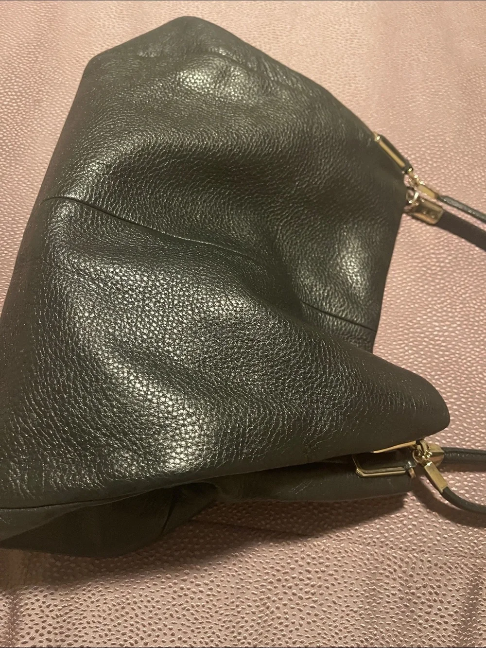 Coach Black/gold Bag